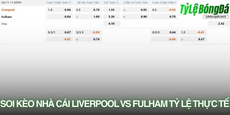 Soi kèo nhà cái Brighton vs Liverpool với tỷ lệ kèo thực tế